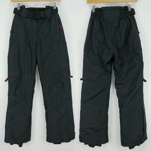 Marker Black Insulated Ski Snowboard High Rise Pants 4